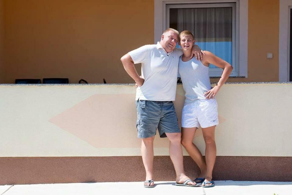 Apartmani Caganić Villa Bledi Vir Esterno foto